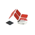 Sada na lepenie duše Kellys štvorcové záplaty - červené Sada na lepenie duše Kellys štvorcové záplaty - červené