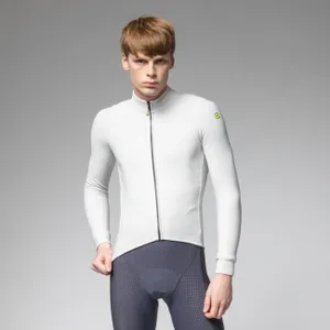 ALÉ Cyklistický dres s dlhým rukávom zimný - PRAGMA FONDO 3.0 - biela ALÉ Cyklistický dres s dlhým rukávom zimný - PRAGMA FONDO 3.0 - biela