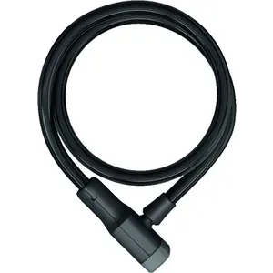 Šport a outdoor | Cyklistika | Cyklodoplnky | Zámky - ABUS 6412K/85 BK Racer Šport a outdoor | Cyklistika | Cyklodoplnky | Zámky - ABUS 6412K/85 BK Racer