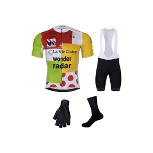 BONAVELO Cyklistický mega set - 1985 LA VIE CLAIRE - čierna/viacfarebná/biela BONAVELO Cyklistický mega set - 1985 LA VIE CLAIRE - čierna/viacfarebná/biela