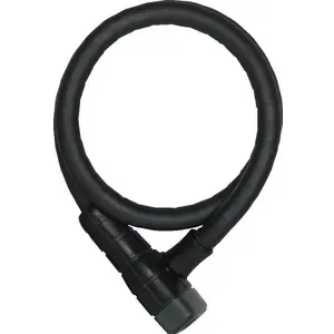 Šport a outdoor | Cyklistika | Cyklodoplnky | Zámky - ABUS 6615K/85/15 black Microflex Šport a outdoor | Cyklistika | Cyklodoplnky | Zámky - ABUS 6615K/85/15 black Microflex