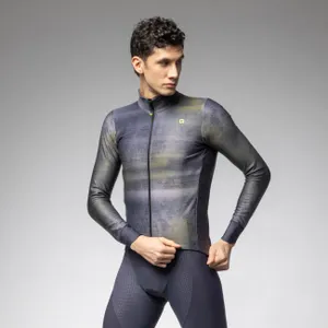 ALÉ Cyklistická vetruodolná bunda - PR-E TRACCIA - šedá ALÉ Cyklistická vetruodolná bunda - PR-E TRACCIA - šedá