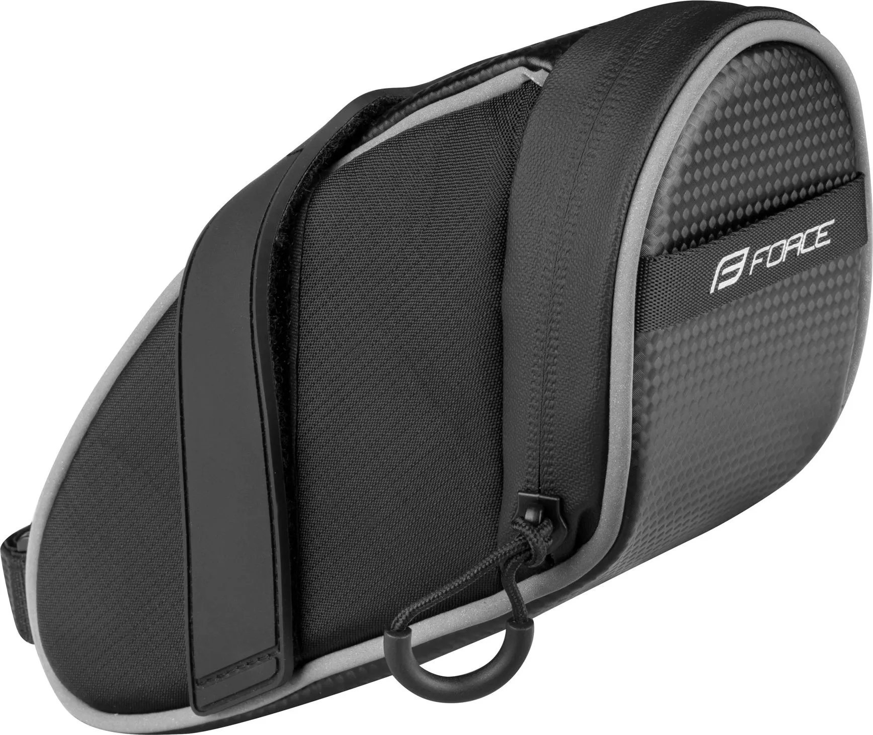 Šport a outdoor | Cyklistika | Cyklodoplnky | Tašky - Force Stone taška pod sedlo, čierna Šport a outdoor | Cyklistika | Cyklodoplnky | Tašky - Force Stone taška pod sedlo, čierna