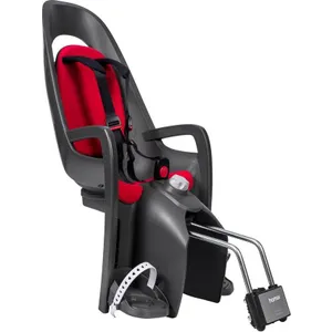 Šport a outdoor | Cyklistika | Cyklodoplnky | Detské sedačky - HAMAX Cyklosedačka s uzamykateľným zámkom Caress Dark Grey/Red Šport a outdoor | Cyklistika | Cyklodoplnky | Detské sedačky - HAMAX Cyklosedačka s uzamykateľným zámkom Caress Dark Grey/Red
