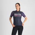 SPORTFUL Cyklistický dres s krátkym rukávom - SUPERGIARA LOGO 2 - modrá/fialová SPORTFUL Cyklistický dres s krátkym rukávom - SUPERGIARA LOGO 2 - modrá/fialová
