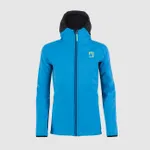 KARPOS Cyklistická vetruodolná bunda - LAVAREDO WINTER KIDS - modrá/čierna KARPOS Cyklistická vetruodolná bunda - LAVAREDO WINTER KIDS - modrá/čierna