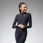 ALÉ Cyklistický dres s dlhým rukávom zimný - R-EV1 WARM RACE 2.0 LADY - čierna ALÉ Cyklistický dres s dlhým rukávom zimný - R-EV1 WARM RACE 2.0 LADY - čierna