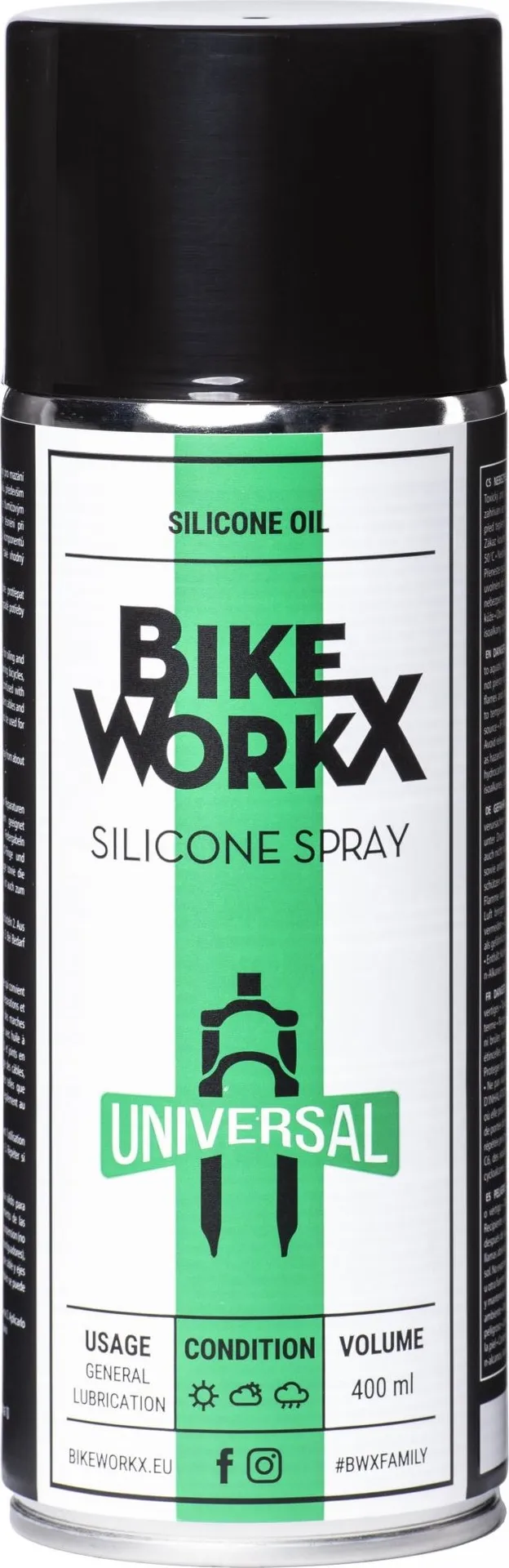 Šport a outdoor | Cyklistika | Čistiace a mazacie prostriedky | Mazivá a oleje - BikeWorkx Silicone Star 400 ml Šport a outdoor | Cyklistika | Čistiace a mazacie prostriedky | Mazivá a oleje - BikeWorkx Silicone Star 400 ml