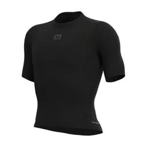 ALÉ Cyklistické tričko s krátkym rukávom - GRID INTIMO - čierna ALÉ Cyklistické tričko s krátkym rukávom - GRID INTIMO - čierna