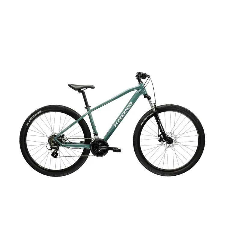Kross Hexagon 2.0 zelená / strieborná / lesk - XXL (21", 185-194 cm) Kross Hexagon 2.0 zelená / strieborná / lesk - XXL (21", 185-194 cm)