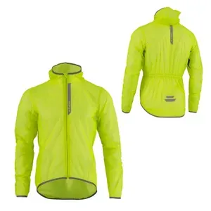 Pánsky pršiplášť Etape Vento žltá fluo - 3XL Pánsky pršiplášť Etape Vento žltá fluo - 3XL