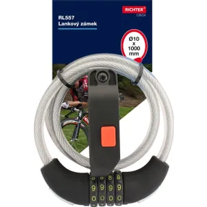 Šport a outdoor | Cyklistika | Cyklodoplnky | Zámky - Richter Czech RL.557.10x1000.CIR Šport a outdoor | Cyklistika | Cyklodoplnky | Zámky - Richter Czech RL.557.10x1000.CIR