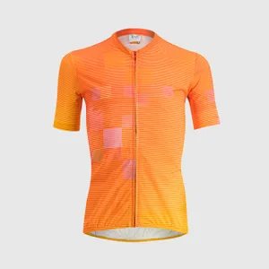 SPORTFUL Cyklistický dres s krátkym rukávom - ROCKET KID - oranžová SPORTFUL Cyklistický dres s krátkym rukávom - ROCKET KID - oranžová