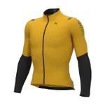 ALÉ Cyklistický dres s dlhým rukávom zimný - WARM RACE 2.0 R-EV1 - žltá ALÉ Cyklistický dres s dlhým rukávom zimný - WARM RACE 2.0 R-EV1 - žltá