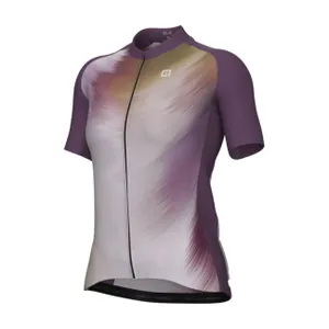 ALÉ Cyklistický dres s krátkym rukávom - OFF ROAD - GRAVEL MONSONE - fialová ALÉ Cyklistický dres s krátkym rukávom - OFF ROAD - GRAVEL MONSONE - fialová