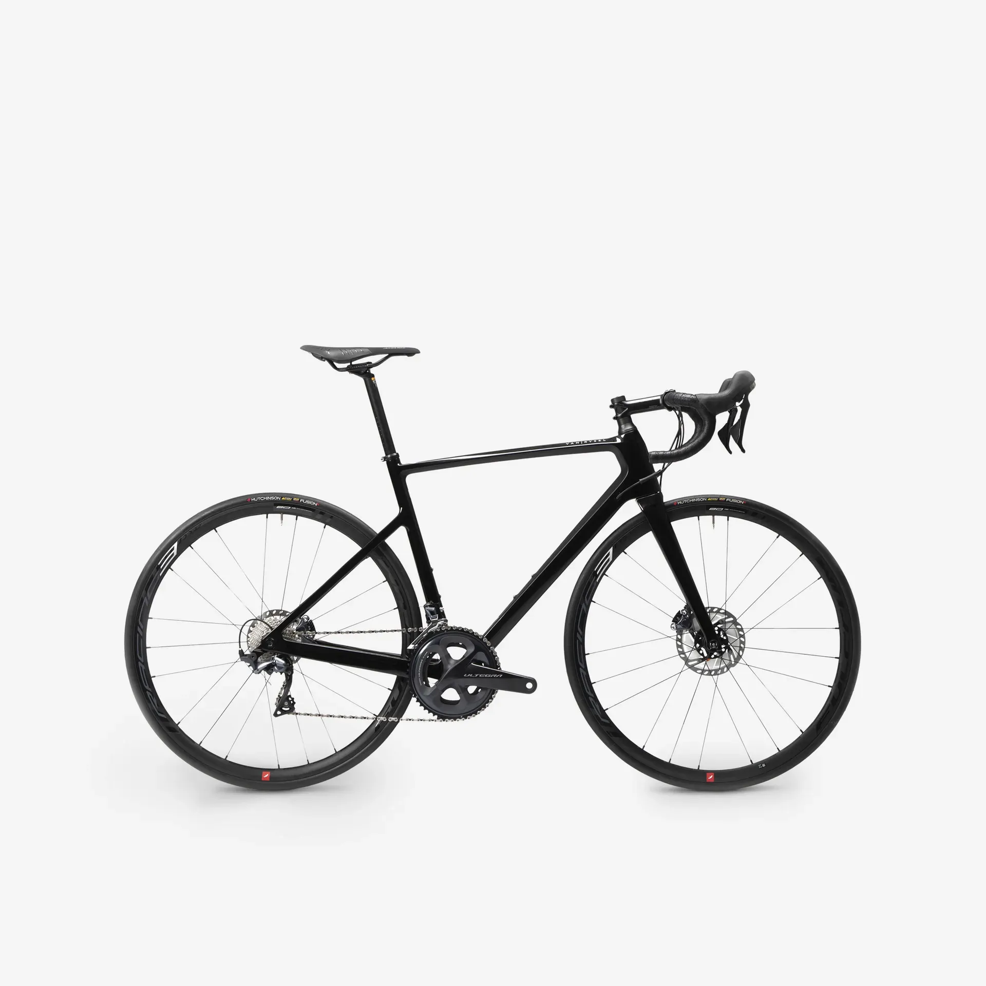 Cestný bicykel - Cestný bicykel EDR CF Ultegra kotúčové brzdy čierny Cestný bicykel - Cestný bicykel EDR CF Ultegra kotúčové brzdy čierny