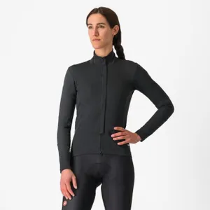 CASTELLI Cyklistická zateplená bunda - PERFETTO AIR W - čierna CASTELLI Cyklistická zateplená bunda - PERFETTO AIR W - čierna