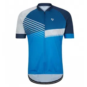 Cyklistický dres s krátkym rukávom ZIENER NOFRET man (tricot) blue Cyklistický dres s krátkym rukávom ZIENER NOFRET man (tricot) blue