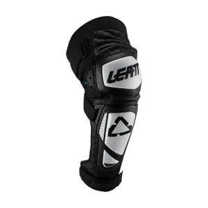 LEATT chrániče na kolená - KNEE & SHIN GUARD EXT - biela/čierna LEATT chrániče na kolená - KNEE & SHIN GUARD EXT - biela/čierna
