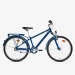 Mestský bicykel - Detský mestský bicykel Hoprider 900 9 – 12 rokov tmavomodrý Mestský bicykel - Detský mestský bicykel Hoprider 900 9 – 12 rokov tmavomodrý