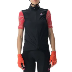 UYN Cyklistická vesta - ULTRALIGHT WIND LADY - čierna UYN Cyklistická vesta - ULTRALIGHT WIND LADY - čierna