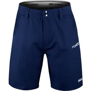 Šport a outdoor | Cyklistika | Oblečenie | Šortky - Force Blade MTB kraťasy, odnímateľná vložka, tmavo modré Šport a outdoor | Cyklistika | Oblečenie | Šortky - Force Blade MTB kraťasy, odnímateľná vložka, tmavo modré