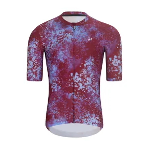 HOLOKOLO Cyklistický dres s krátkym rukávom - RUSTLE - bordová HOLOKOLO Cyklistický dres s krátkym rukávom - RUSTLE - bordová