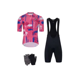 HOLOKOLO Cyklistický mega set - STROKES - modrá/čierna/ružová HOLOKOLO Cyklistický mega set - STROKES - modrá/čierna/ružová