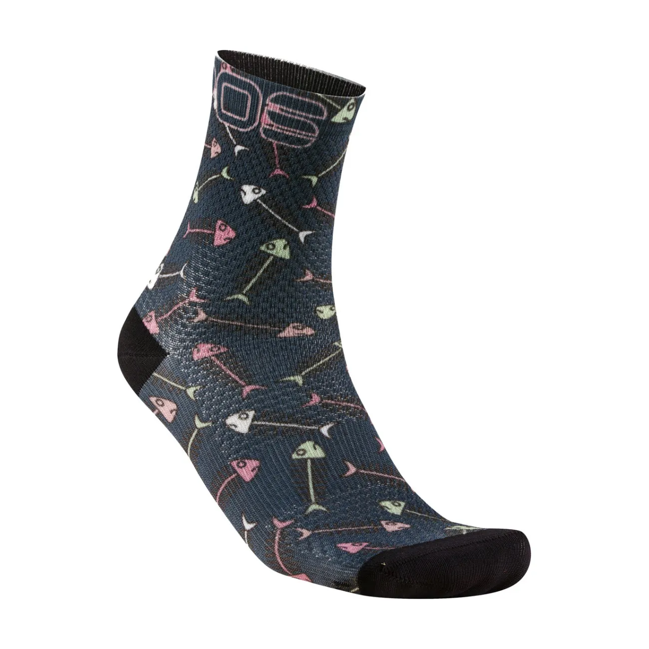 KARPOS Cyklistické ponožky klasické - GREEN FIRE - viacfarebná KARPOS Cyklistické ponožky klasické - GREEN FIRE - viacfarebná