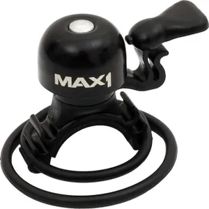 Šport a outdoor | Cyklistika | Cyklodoplnky | Zvončeky - MAX1 Zvonček Micro, čierny Šport a outdoor | Cyklistika | Cyklodoplnky | Zvončeky - MAX1 Zvonček Micro, čierny
