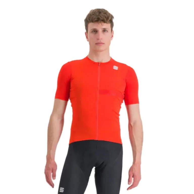 Pánsky cyklistický dres s krátkym rukávom SPORTFUL Matchy short sleeve jersey, chili red Pánsky cyklistický dres s krátkym rukávom SPORTFUL Matchy short sleeve jersey, chili red