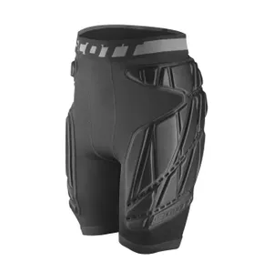 SCOTT šortky s chráničmi - LIGHT PADDED - čierna SCOTT šortky s chráničmi - LIGHT PADDED - čierna