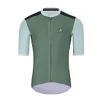 HOLOKOLO Cyklistický dres s krátkym rukávom - TECHNICAL - zelená/čierna HOLOKOLO Cyklistický dres s krátkym rukávom - TECHNICAL - zelená/čierna