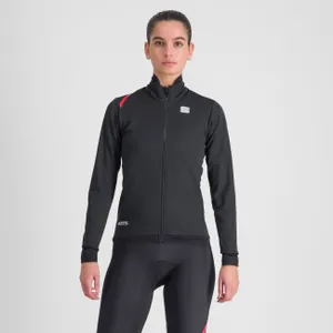 SPORTFUL Cyklistická zateplená bunda - FIANDRE - čierna SPORTFUL Cyklistická zateplená bunda - FIANDRE - čierna