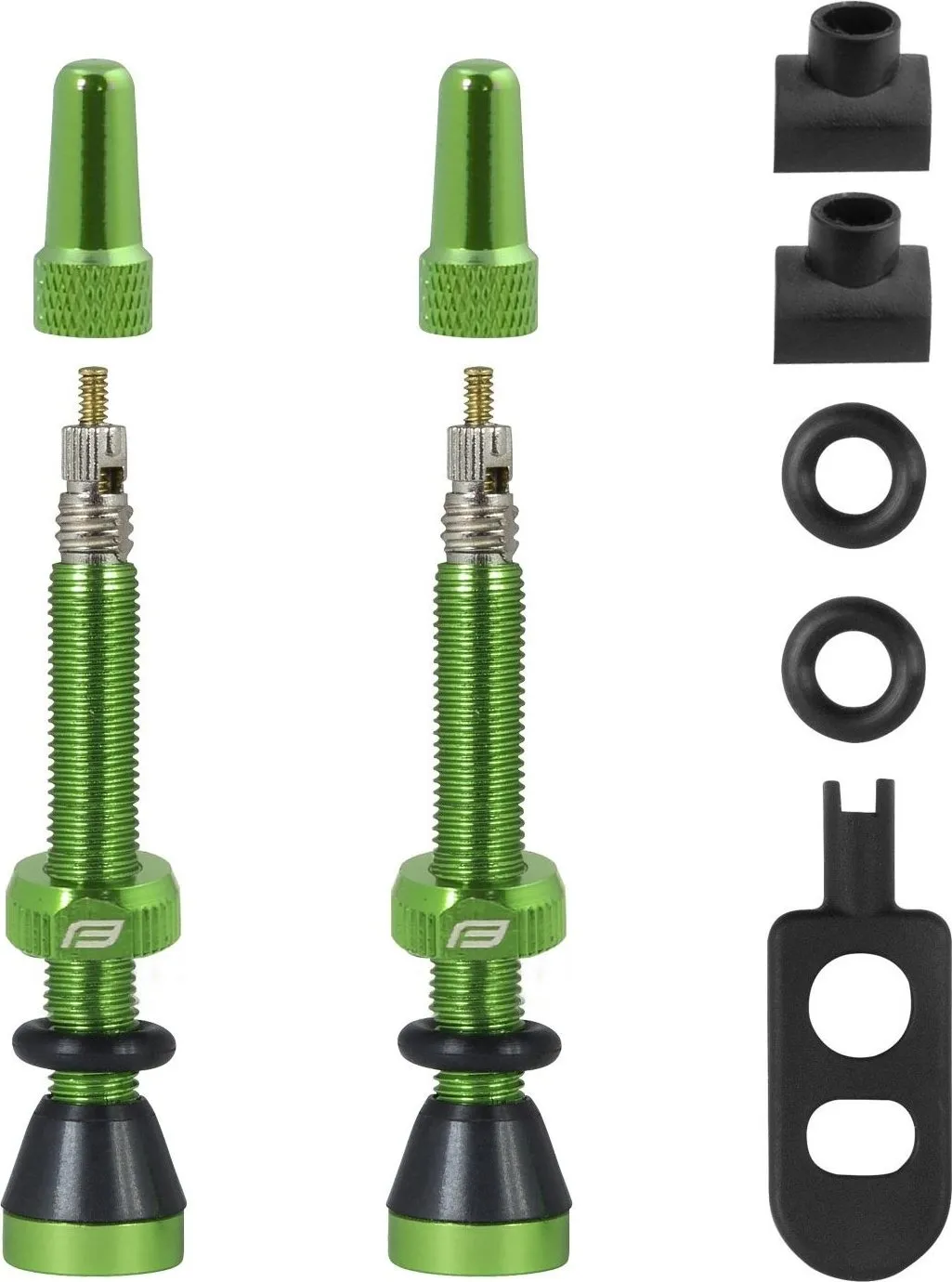 Šport a outdoor | Cyklistika | Cyklodoplnky | Pumpy - Force na bezdušový systém 2× FV 44 mm, zel. Šport a outdoor | Cyklistika | Cyklodoplnky | Pumpy - Force na bezdušový systém 2× FV 44 mm, zel.