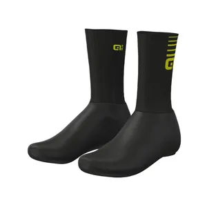 ALÉ Cyklistické návleky na tretry - WHIZZY WINTER - čierna/žltá ALÉ Cyklistické návleky na tretry - WHIZZY WINTER - čierna/žltá