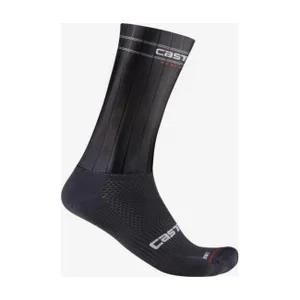 CASTELLI Cyklistické ponožky klasické - FAST FEET 3 18 - čierna CASTELLI Cyklistické ponožky klasické - FAST FEET 3 18 - čierna