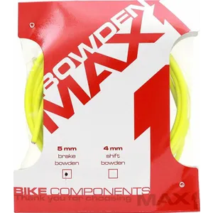 Šport a outdoor | Cyklistika | Diely a komponenty | Brzdy | Lanká a bowdeny - MAX1 Bowden 5 mm fluo žltá balenie 3 m Šport a outdoor | Cyklistika | Diely a komponenty | Brzdy | Lanká a bowdeny - MAX1 Bowden 5 mm fluo žltá balenie 3 m