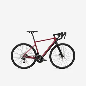 Cestný bicykel - Cestný elektrobicykel E-EDR AF 105 2×11R červený Cestný bicykel - Cestný elektrobicykel E-EDR AF 105 2×11R červený