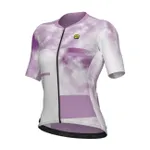 ALÉ Cyklistický dres s krátkym rukávom - ATMOSFERA PR-E - biela/ružová ALÉ Cyklistický dres s krátkym rukávom - ATMOSFERA PR-E - biela/ružová