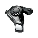 SHIMANO radiaca páčka - TX30 RIGHT 6 - čierna SHIMANO radiaca páčka - TX30 RIGHT 6 - čierna