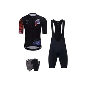 HOLOKOLO Cyklistický mega set - SKETCH - čierna/červená HOLOKOLO Cyklistický mega set - SKETCH - čierna/červená