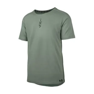 IXS Cyklistický dres s krátkym rukávom - FLOW MERINO - zelená IXS Cyklistický dres s krátkym rukávom - FLOW MERINO - zelená