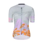RIVANELLE Cyklistický dres s krátkym rukávom - SPIRIT - šedá/viacfarebná RIVANELLE Cyklistický dres s krátkym rukávom - SPIRIT - šedá/viacfarebná
