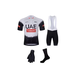 BONAVELO Cyklistický mega set - UAE 2025 - čierna/biela BONAVELO Cyklistický mega set - UAE 2025 - čierna/biela