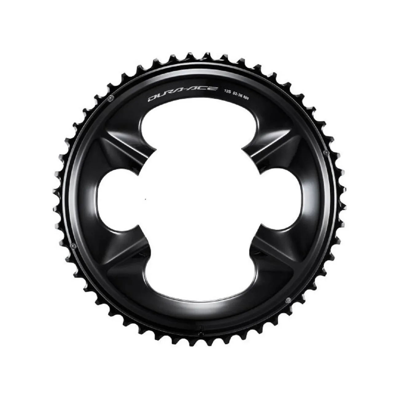 SHIMANO prevodník - DURA ACE R9200 52 - čierna SHIMANO prevodník - DURA ACE R9200 52 - čierna