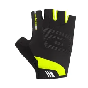 Cyklo rukavice Etape Garda čierna/žltá fluo - XXL Cyklo rukavice Etape Garda čierna/žltá fluo - XXL