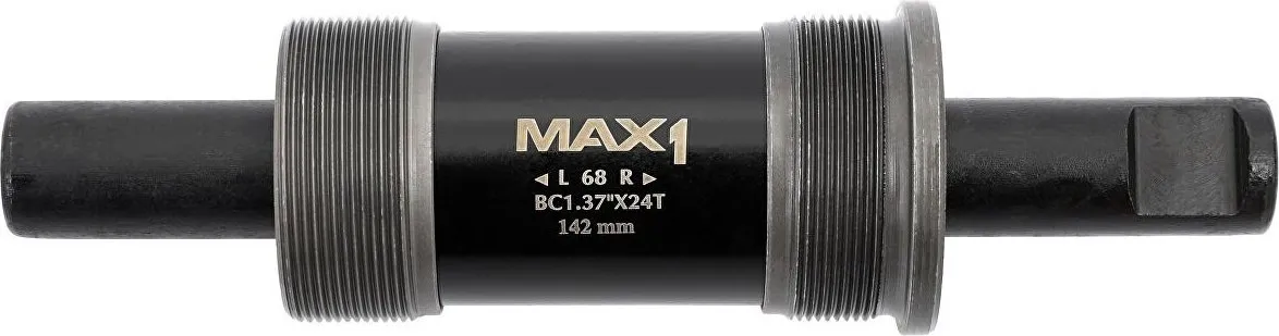 Šport a outdoor | Cyklistika | Diely a komponenty | Stredové zloženia - MAX1 Os klinková lož. 142 mm čierna Šport a outdoor | Cyklistika | Diely a komponenty | Stredové zloženia - MAX1 Os klinková lož. 142 mm čierna