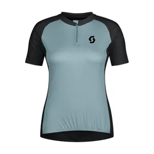 SCOTT Cyklistický dres s krátkym rukávom - ENDURANCE 20 W - modrá/čierna SCOTT Cyklistický dres s krátkym rukávom - ENDURANCE 20 W - modrá/čierna