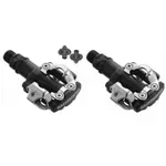Pedále na bicykel SHIMANO Pedále MTB M520 SPD čierne+zar. SM-SH51 Pedále na bicykel SHIMANO Pedále MTB M520 SPD čierne+zar. SM-SH51